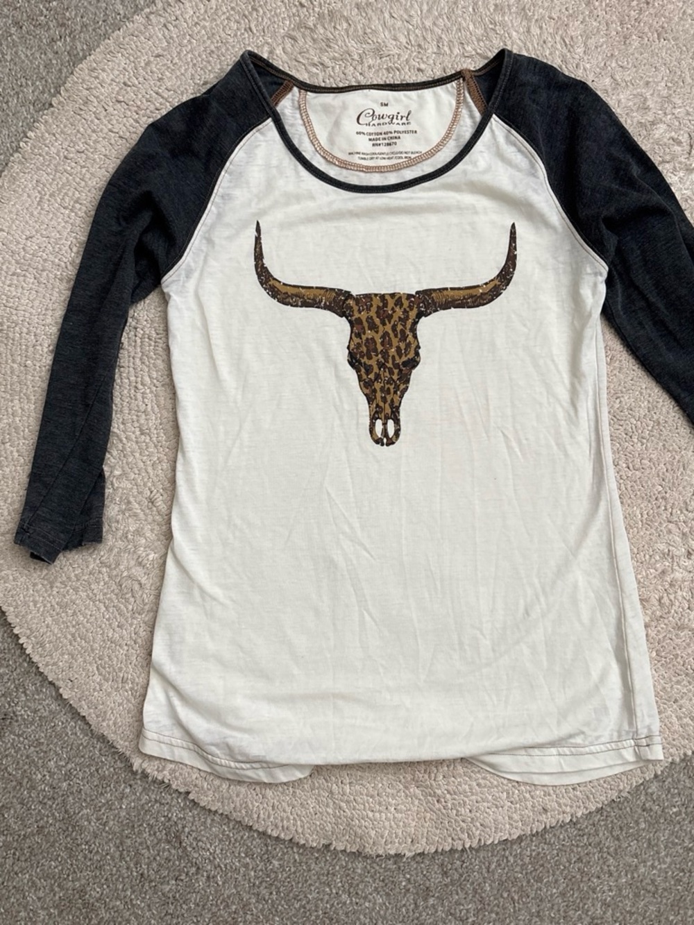 Ladies 3/4 sleeve tshirt